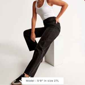 Abercrombie High Rise “The Loose” Jean